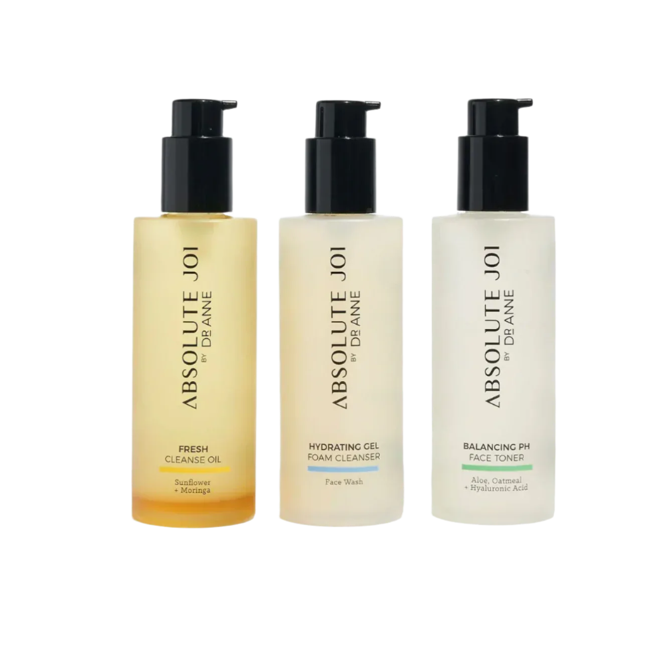 Double Cleansing Kit - Cleansing Oil | Foaming Cleanser | Skin Toner