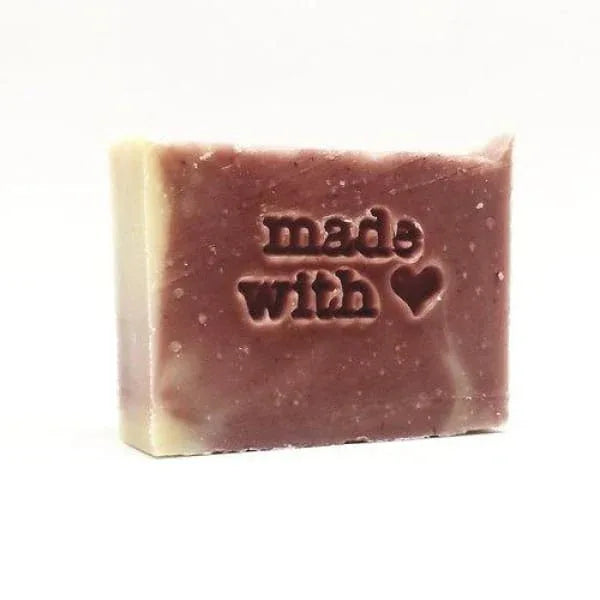Handmade All-Natural Soap - Cherry Almond Swirl - Bath Soap All-Natural apolo Black and Green Black and GRN black owned beauty brands