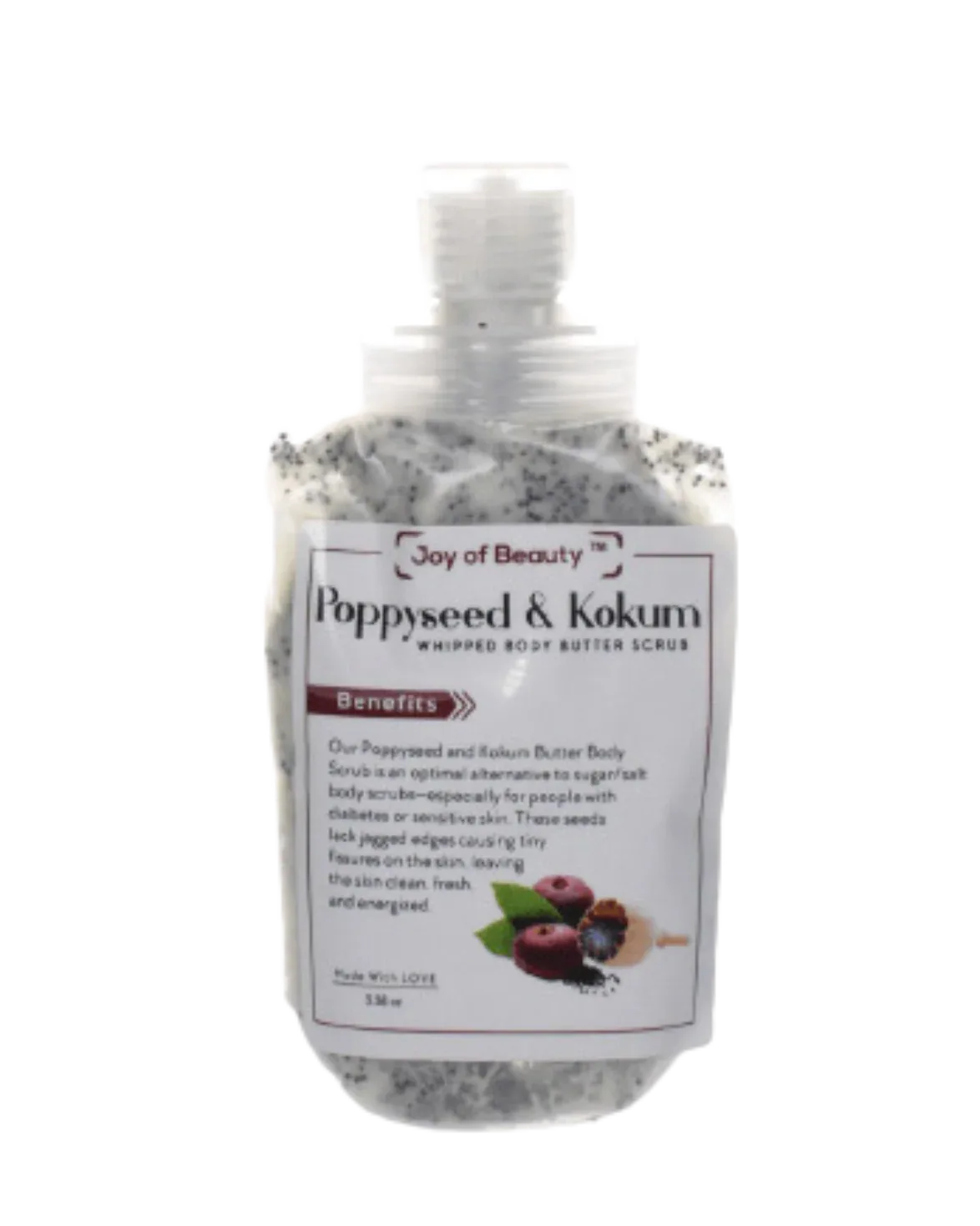 Poppyseed & Kokum Whipped Body Butter Scrub